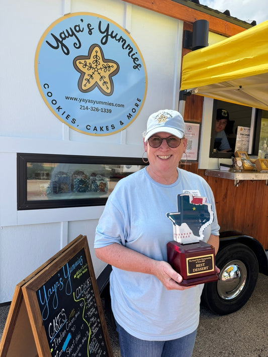 Yaya's Yummies Wins Best Dessert at Texas Food Truck Championship!!