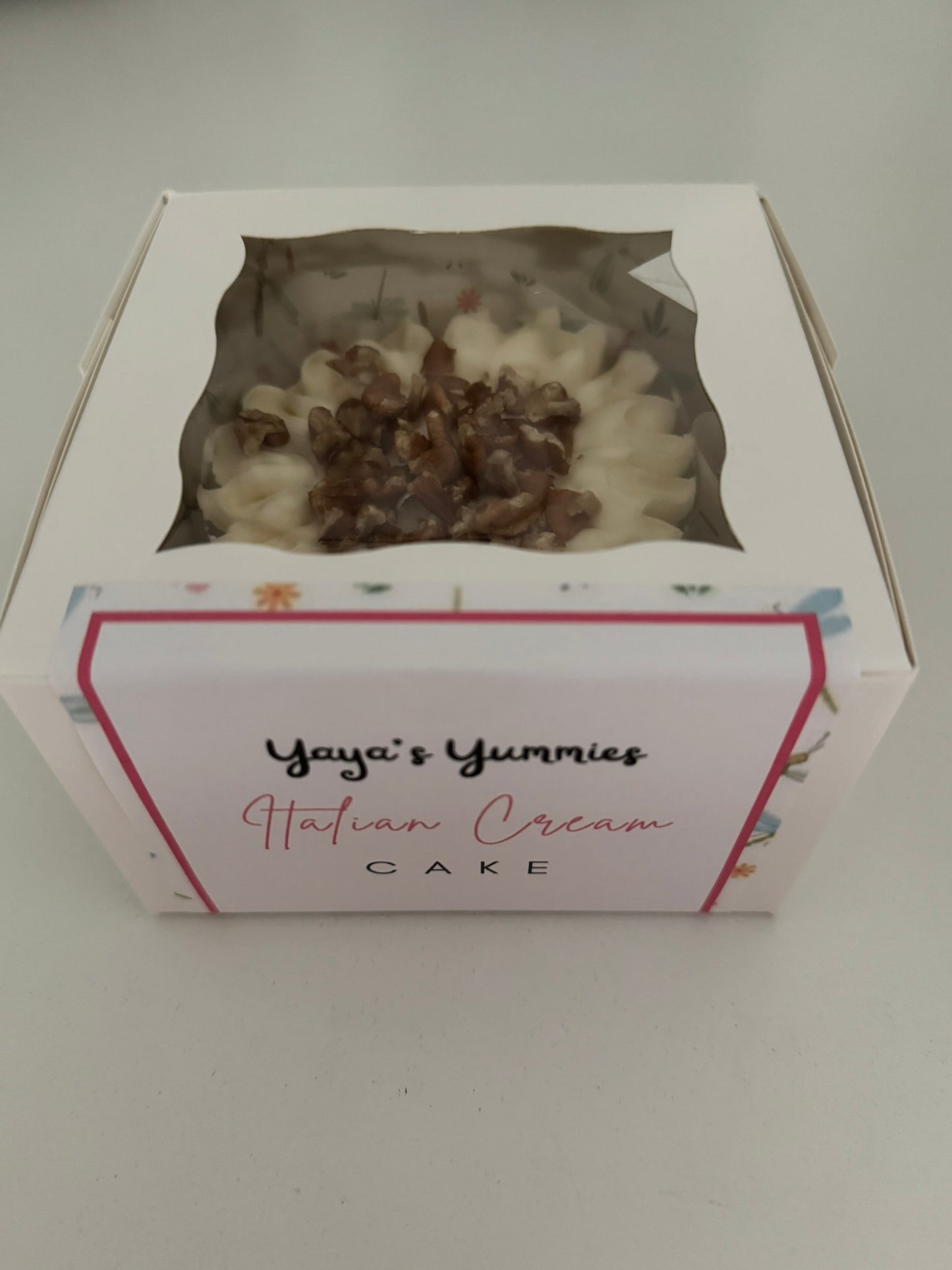 Cake, Italian Cream Cake (mini layer)
