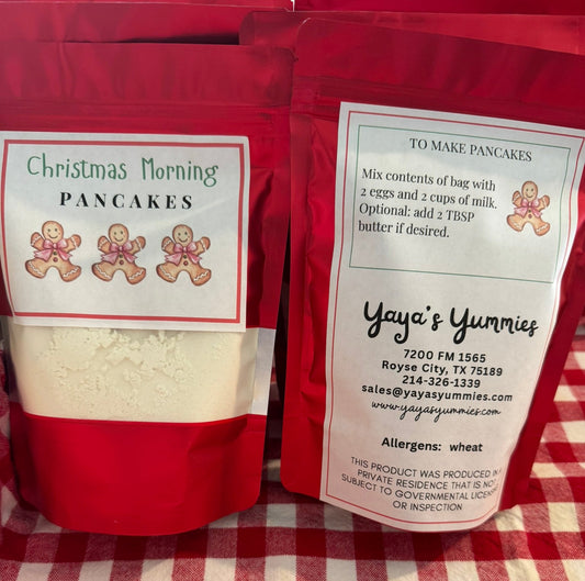 Pancake Mix, Christmas Morning