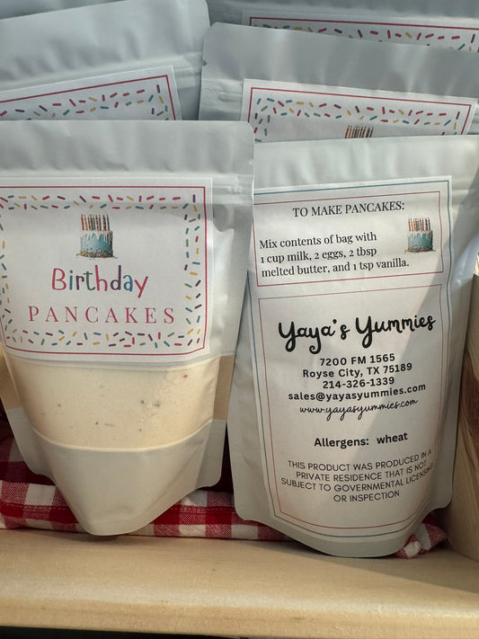 Pancake Mix, Birthday