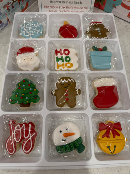 12 Days of Christmas Cookie Advent Calendar