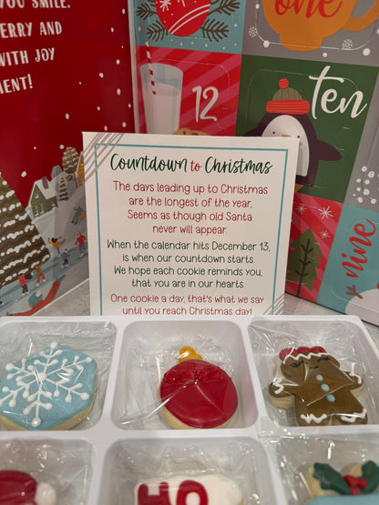 12 Days of Christmas Cookie Advent Calendar
