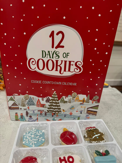 12 Days of Christmas Cookie Advent Calendar